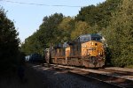 CSXT 468 Leads M427 at Wells Beach